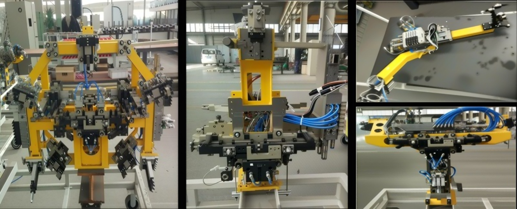 Нестандартное решение для захвата сварных деталей переднего и заднего мостов автомобиля: высокоточная автоматизация загрузки и выгрузки